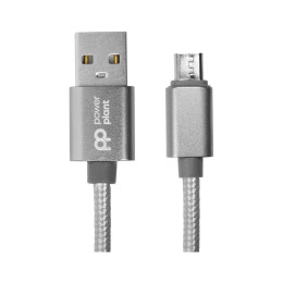 Дата кабель USB 2.0 AM to Micro 5P 1.0m PowerPlant (CA912339) фото 1