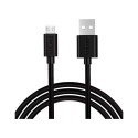 Дата кабель USB 2.0 AM to Micro 5P 1.2m 2.4A PVC Choetech (AB003)