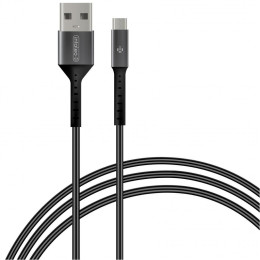 Дата кабель USB 2.0 AM to Micro 5P 1.2m Intaleo (1283126495649) фото 1