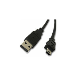 Дата кабель USB 2.0 AM to Mini 5P 0.8m Atcom (3793) фото 1