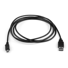 Дата кабель USB 2.0 AM to Mini 5P 1.8 m Vinga (VCPDCAMMIM1.8BK) фото 1