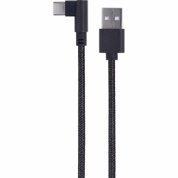 Дата кабель USB 2.0 AM to Type-C 0.2m corner Cablexpert (CC-USB2-AMCML-0.2M) фото 1