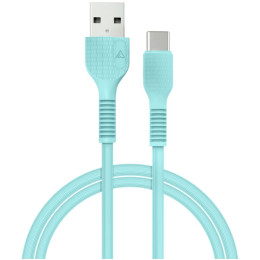 Дата кабель USB 2.0 AM to Type-C 1.2m AL-CBCOLOR-T1MT Mint ACCLAB (1283126518256) фото 1