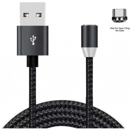 Дата кабель USB 2.0 AM to Type-C 1.2m Magneto black XoKo (SC-355a MGNT-BK) фото 1