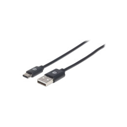 Дата кабель USB 2.0 AM to Type-C 3.0m Intracom (354936) фото 1