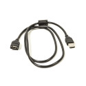 Дата кабель USB 2.0 AM/AF 1.0m ferrite PowerPlant (CA910694)