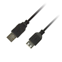 Дата кабель USB 2.0 AM/AF 3.0m Piko (1283126474118) фото 1