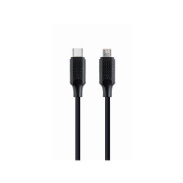 Дата кабель USB 2.0 Micro USB to USB-C 1.5m Cablexpert (CC-USB2-CMMBM-1.5M) фото 1