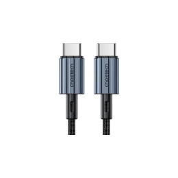 Дата кабель USB 2.0 Type-C to Type-C 1.8m 60W Choetech (XCC-1014-BK) фото 1