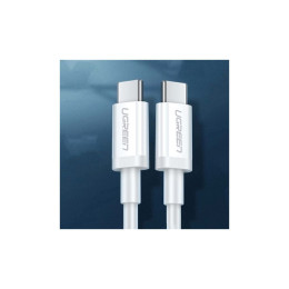 Дата кабель USB 2.0Type-C to Type-C 2.0m 18W US264 White Ugreen (60520) фото 2