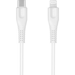 Дата кабелю USB Type-C to Lightning 1.2m MFI White Canyon (CNS-MFIC4W) фото 1