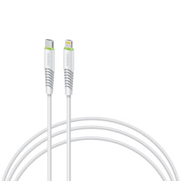 Дата кабель USB Type-C to Lightning 18W 1,2m CBFLEXTL1 white Intaleo (1283126504099) фото 1