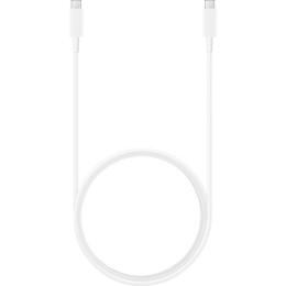 Дата кабель USB Type-C to Type-C 1.8m White 3A Samsung (EP-DX310JWRGRU) фото 1