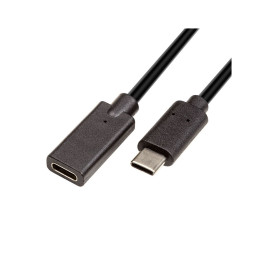 Дата кабель USB-C 3.0 M/F 1.5m 3A PowerPlant (CA912582) фото 1