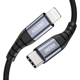 Дата кабель USB-C 3.1 to Lightning 1.2m 20W MFI Choetech (IP0039) фото 1