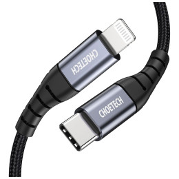Дата кабель USB-C 3.1 to Lightning 3.0m 20W MFI Choetech (IP0042) фото 2