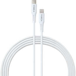 Дата кабель USB-C to Lightning 1.0m 3A 20W TPE Vinga (VCDCCLM231) фото 1