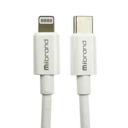 Дата USB-C кабель Lightning 1.0m MI-17 5A Lightning White Mibrand (MIDC/17TLW) фото 1