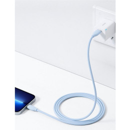 Дата кабель USB-C to Lightning 1.2m 20W Blue Baseus (CAGD020003) фото 2