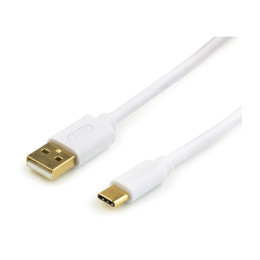 Дата кабель USB-C to Lightning 1.8m GOLD plated Atcom (A15278) фото 1