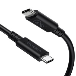 Дата кабель USB-C to USB-C 0.8m USB 4 100W 40Gbps 8K60Hz Choetech (XCC-1028) фото 1