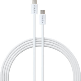 Дата кабель USB-C to USB-C 1.0m 100W E-Mark chip PVC Vinga (VCDCCCM251) фото 1