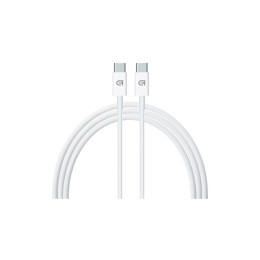 Дата кабель USB-C to USB-C 1.0m ABMM093 white Armorstandart (ARM63471) фото 1