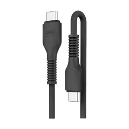 Дата кабель USB-C to USB-C 1.0m AR88 3A black Armorstandart (ARM65293) фото 1