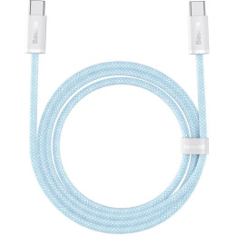 Дата кабель USB-C to USB-C 2.0m 5A Blue Baseus (CALD000303) фото 1