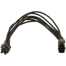 Кабель Gelid Solutions 6-pin PCI-E, 30см, черный (CA-6P-01) фото 1