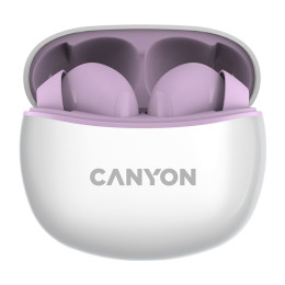 Навушники Canyon TWS-5 Purple (CNS-TWS5PU) фото 1