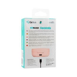 Наушники Gelius Pro Reddots TWS Earbuds GP-TWS010 Pink (00000082298) фото 2