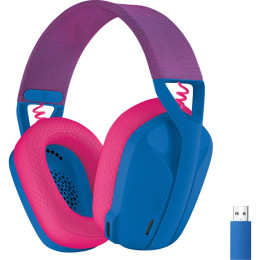 Навушники Logitech G435 Lightspeed Wireless Gaming Headset Blue (981-001062) фото 1