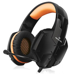 Наушники REAL-EL GDX-7700 SURROUND 7.1 black-orange фото 1