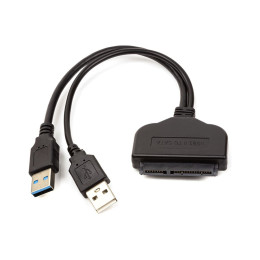 Переходник 2*USB 3.0 to SATA III, 15 cm PowerPlant (CA913138) фото 1