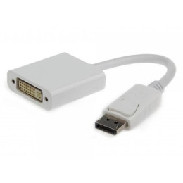 Перехідник DisplayPort to DVI Cablexpert (A-DPM-DVIF-002-W) фото 1