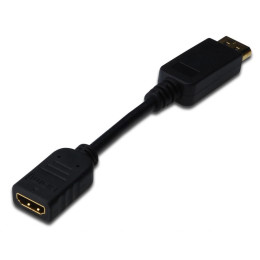 Переходник DisplayPort to HDMI Digitus (AK-340408-001-S) фото 1