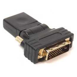 Переходник HDMI AF - DVI (24+1) PowerPlant (KD00AS1301) фото 1