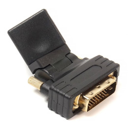 Переходник HDMI AF - DVI (24+1) PowerPlant (KD00AS1301) фото 2