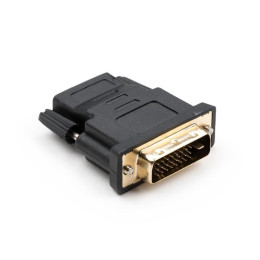 Переходник HDMI AF to DVI 24+1 M Vinga (VCPADVIMHDMIF) фото 1