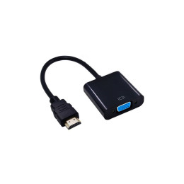 Переходник HDMI M to VGA F (без дополнительных кабелей) ST-Lab (U-990 Pro BTC) фото 1