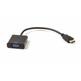 Перехідник HDMI to VGA 0.15m PowerPlant (CA910885) фото 1