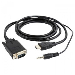 Переходник HDMI to VGA 5.0m Cablexpert (A-HDMI-VGA-03-5M) фото 1