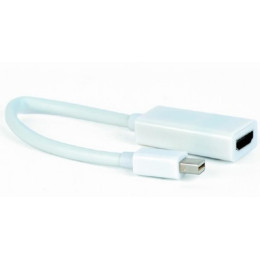 Перехідник Mini DisplayPort to HDMI Cablexpert (A-mDPM-HDMIF-02-W) фото 1