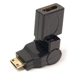 Перехідник mini HDMI AM to HDMI AF PowerPlant (KD00AS1300) фото 2