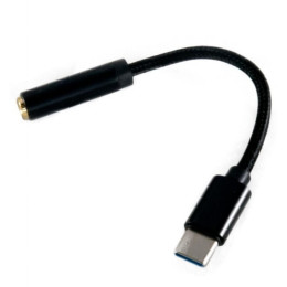 Переходник Type-C to Audio 3.5mm (Plug-Socket) 0.12m Extradigital (KBA1760) фото 1