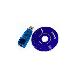 Переходник USB To RJ45 Lan Ethernet Dynamode (USB-NIC-1427-100) фото 1
