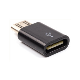 Переходник USB Type-C (F) to microUSB (M) PowerPlant (CA913145) фото 1