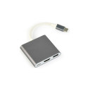 Перехідник USB Type-C до HDMI Cablexpert (A-CM-HDMIF-02-SG)