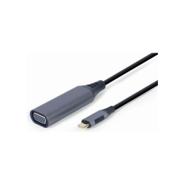 Перехідник USB Type-C до VGA, Full HD 60Hz Cablexpert (A-USB3C-VGA-01) фото 1